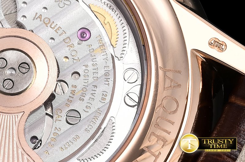 자케 드로 Petite Heure Minute Mosaic Elephant RG/LE ST8003 -JD008D