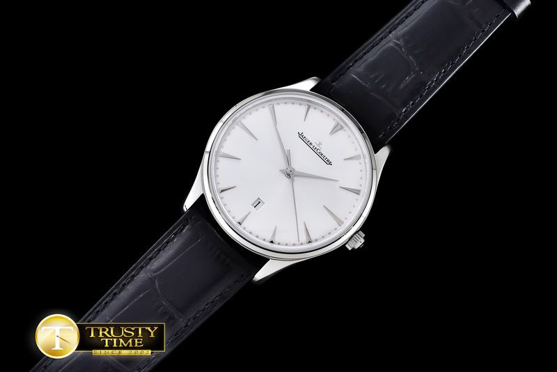 예거 르쿨트르 Master Ultra Thin SS/LE White Jap M9015 -JL082A