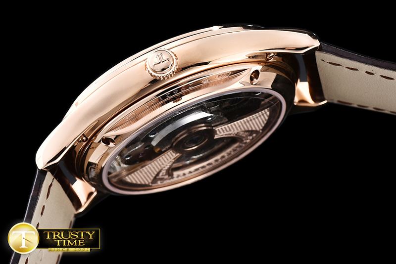 예거 르쿨트르 Master Ultra Thin Tourbillon RG/LE Gold -JL088B
