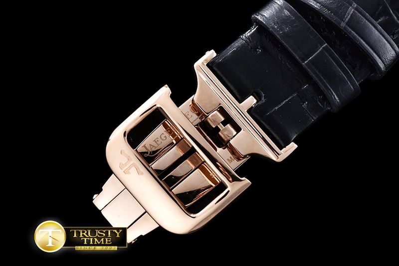 예거 르쿨트르 Master Ultra Thin Tourbillon RG/LE Black -JL088C