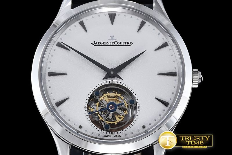 예거 르쿨트르 Master Ultra Thin Tourbillon SS/LE White -JL089A