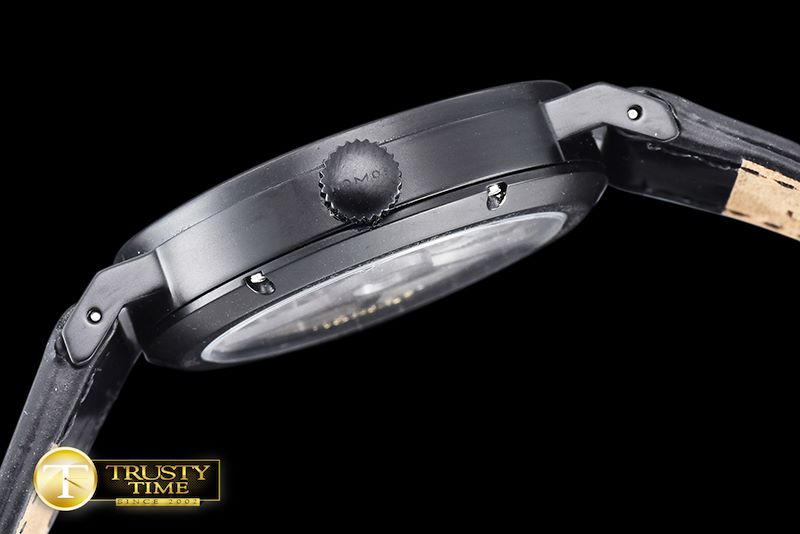 노모스 Nomos Tangente 38 Deep Black PVD/LE White Asia 23J -NOM017F