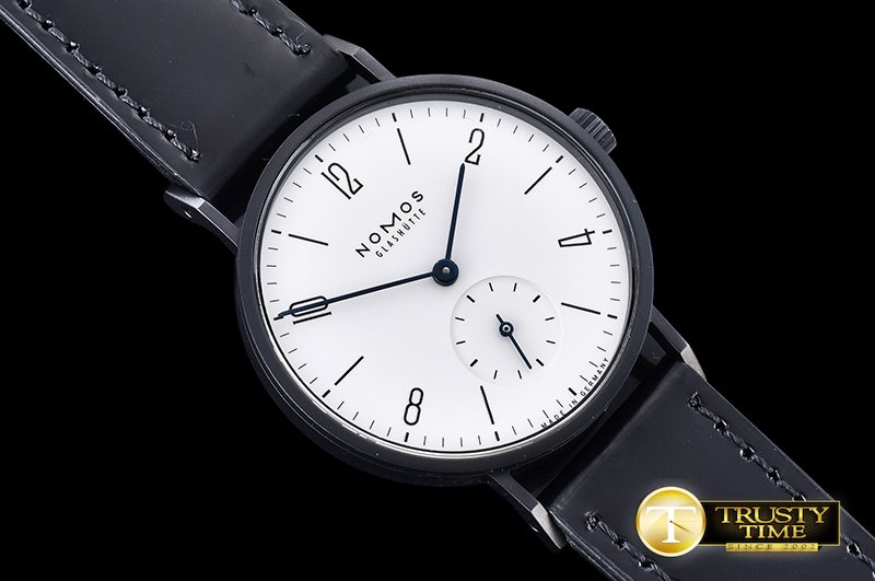노모스 Glashutte Tangente 35mm PVD/LE White Asia HW -NOM018A