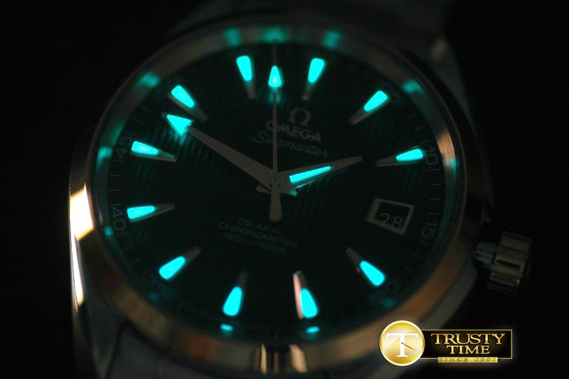 오메가 Aqua Terra Auto SS/RG Black Swiss 2836 -OMG0279B
