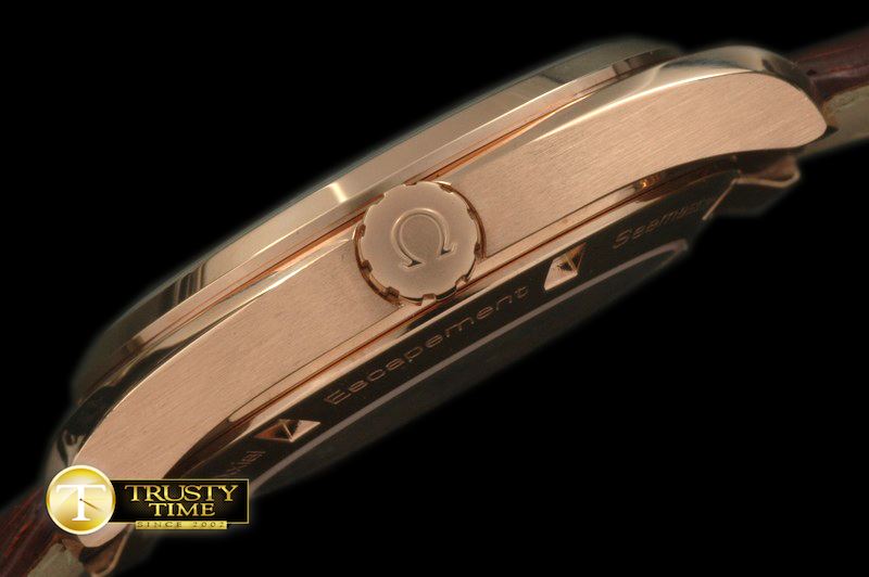 오메가 Aqua Terra Day/Date RG/LE White Swiss 2836 -OMG0305A