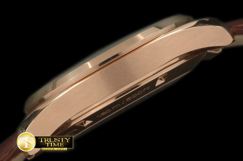 오메가 Aqua Terra Day/Date RG/LE White Swiss 2836 -OMG0305A