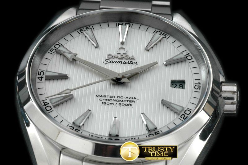 오메가 Aqua Terra Auto SS/SS White Miyota 8205 -OMG0324A