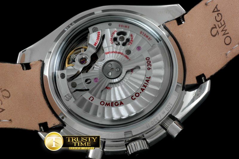 오메가 Speedmaster Moon Watch SS/LE Black Stick A7750 -OMG0355