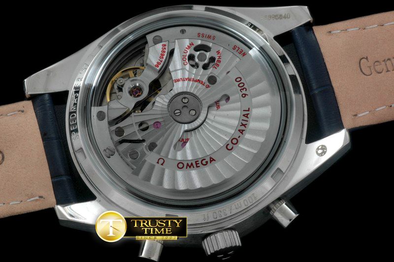 오메가 Speedmaster Moon Watch SS/LE Blue Stick A7750 -OMG0358A