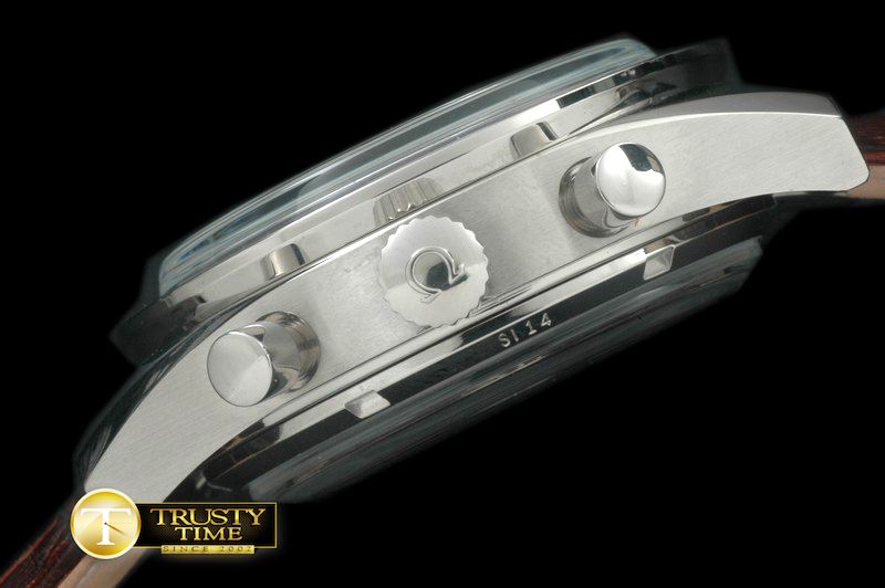 오메가 Speedmaster Broad Arrow SS/LE White Stick A7750 -OMG0371B