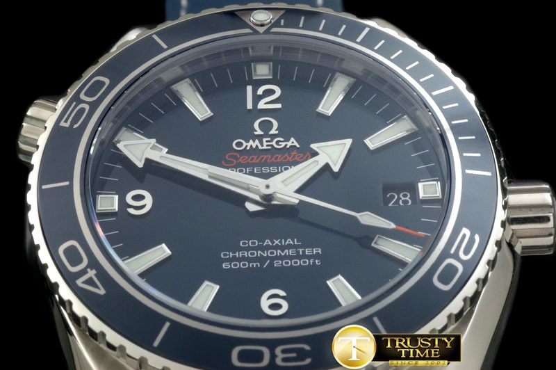 오메가 POcean Ceramic TI/RU Blue Miyota 8205 -OMG0380A