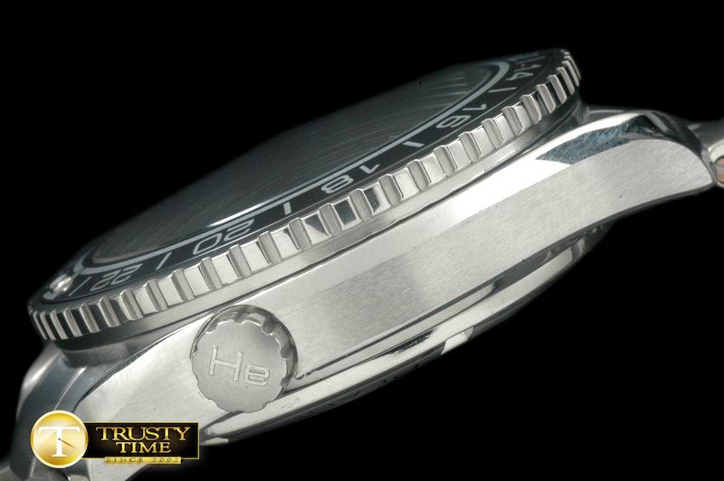 오메가 POcean GMT Ceramic Black SS/SS M8205 -OMG0384