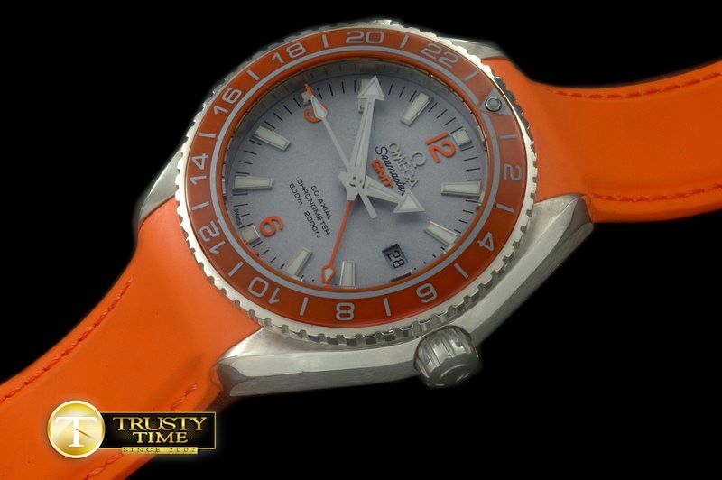 오메가 POcean GMT Ceramic Grey SS/RU M8205 -OMG0388