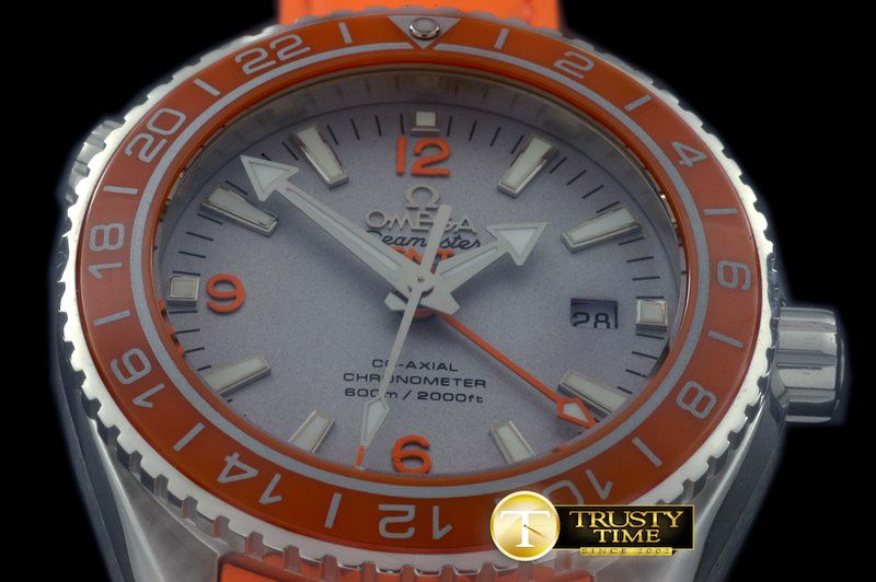 오메가 POcean GMT Ceramic Grey SS/RU M8205 -OMG0388
