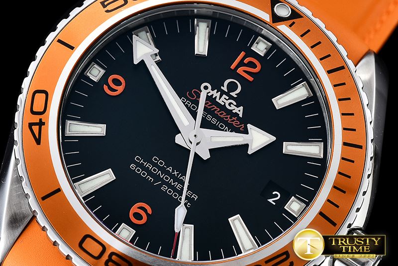 오메가 Planet Ocean Ceramic 42mm SS/RU Blk BP Asia 2824 -OMG0456B