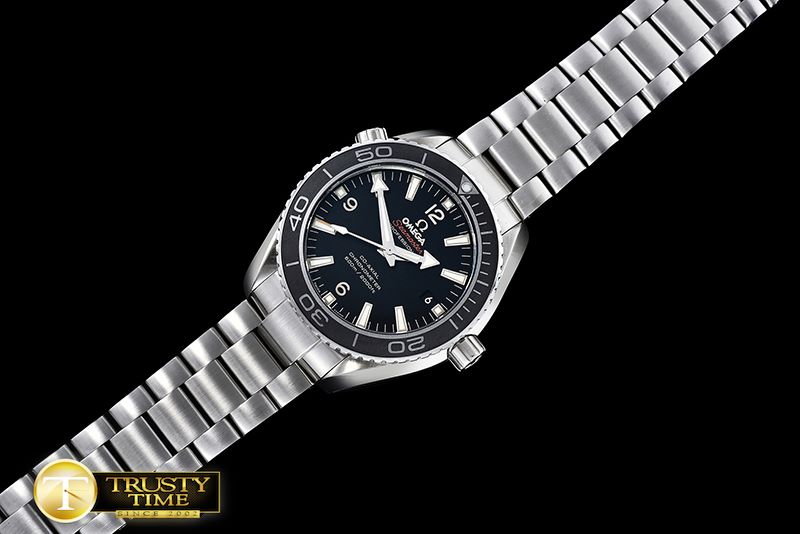 오메가 Planet Ocean 45mm SS/SS Blk Bez SS BP A2824 Mod 8500 -OMG0461B