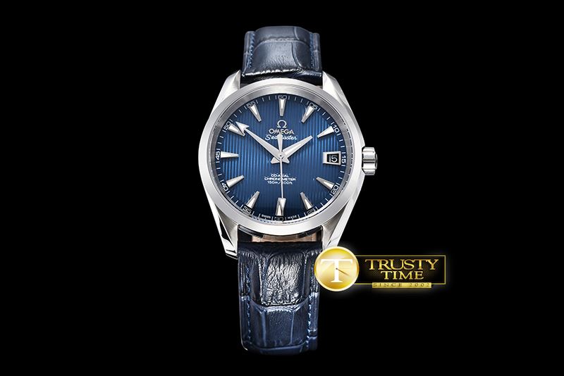 오메가 Aqua Terra 38mm SS/LE Blue A2836 Mod8500 JHF -OMG0464A
