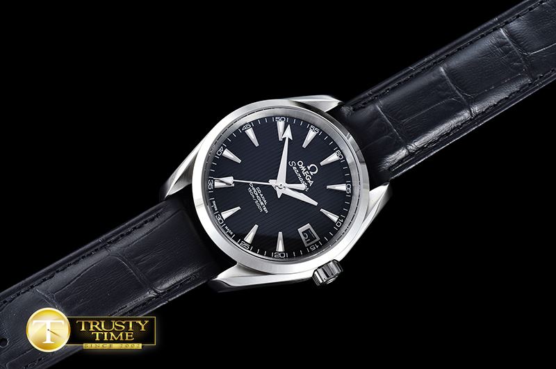 오메가 Aqua Terra 38mm SS/LE Black A2836 Mod8500 JHF -OMG0464D