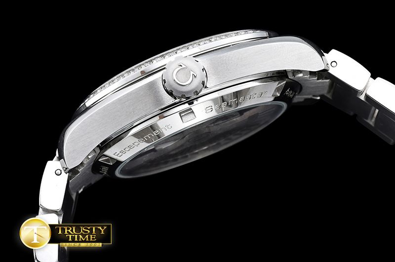 오메가 Aqua Terra 38mm SS/SS Black Diam JHF A2836 Mod8500 -OMG0465E
