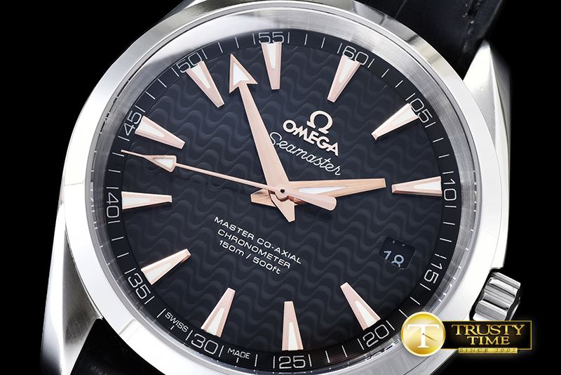 오메가 Seamaster Aqua Terra 41mm SS/LE Black A2824 Mod8500 -OMG0469B