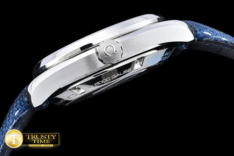 오메가 Aqua Terra GMT SS/NY Blue JHF A2824 Mod8500 -OMG0472A
