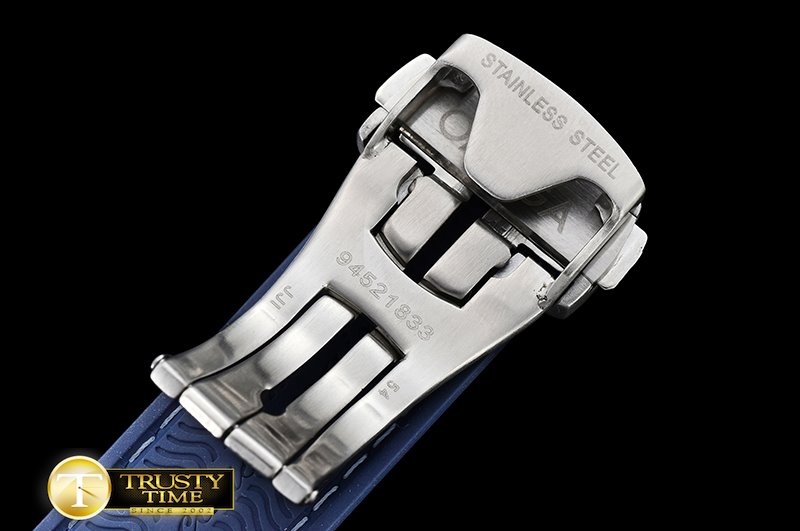 오메가 Basel 2016 POcean GMT SS/RU Blue BP A2836 Mod8605 -OMG0478E