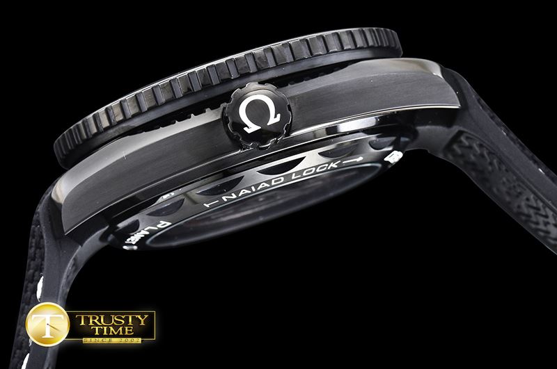 오메가 Planet Ocean GMT Deep Black PVD/LE Black A5833 Mod -OMG0487B