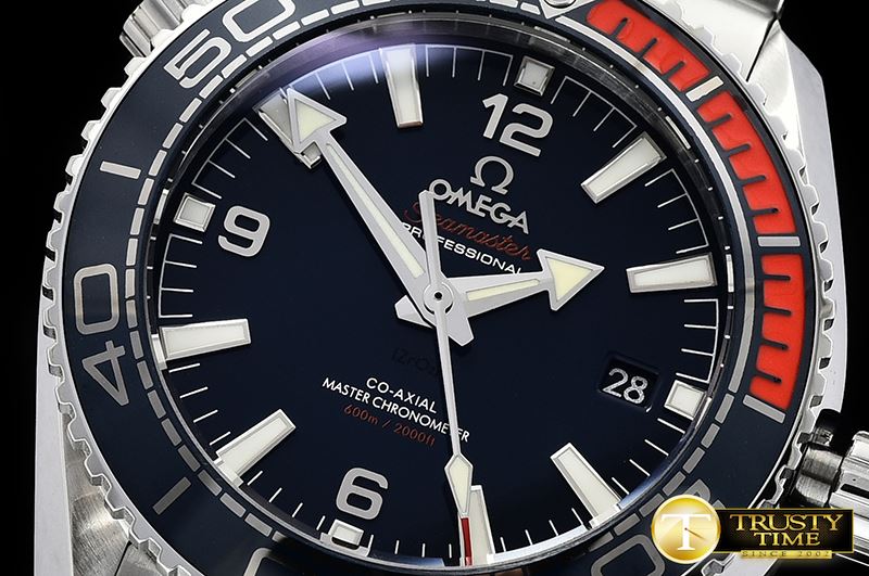 오메가 PO 43.5mm PyeongChang 2018 Ed SS/SS Blue JHF A2836 -OMG0539
