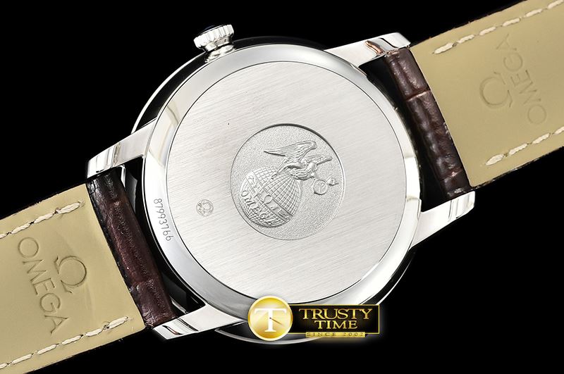 오메가 De Ville Prestige Power Reserve SS/SS Wht/R TWF A2824 -OMG0544C