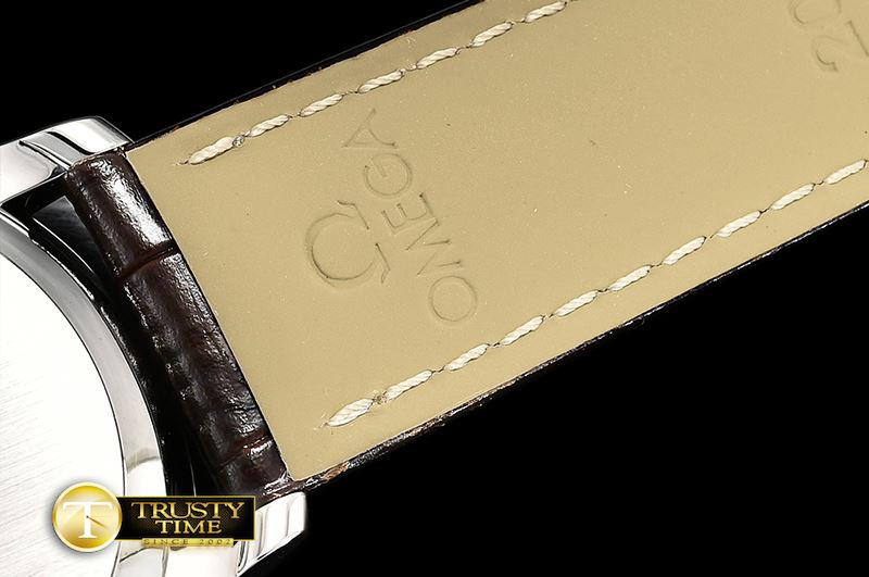 오메가 De Ville Prestige Power Reserve SS/SS Wht/R TWF A2824 -OMG0544C