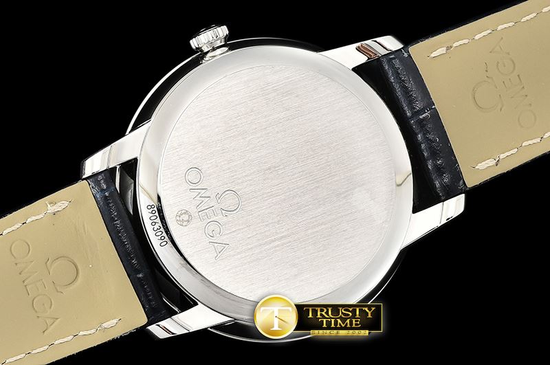 오메가 De Ville Prestige Power Reserve SS/SS Silv/B TWF A2824 -OMG0544D