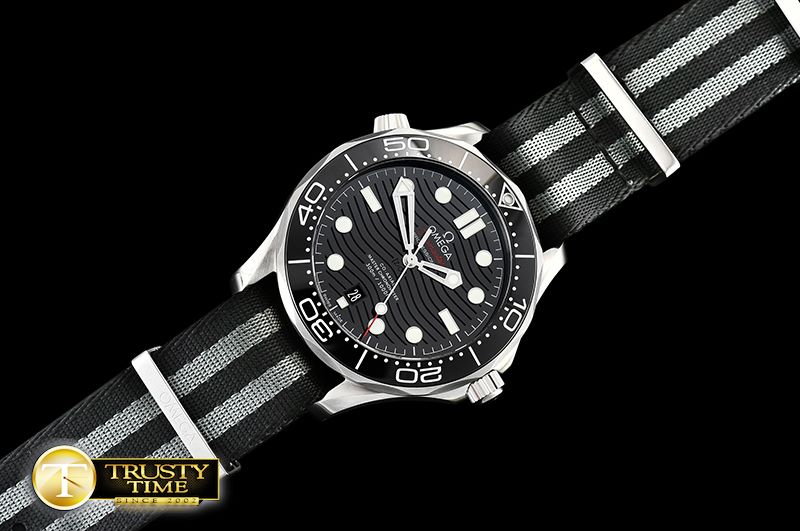 오메가 Seamaster 300m Basel 2018 SS/NY Black VSF Asia 8800 -OMG0557