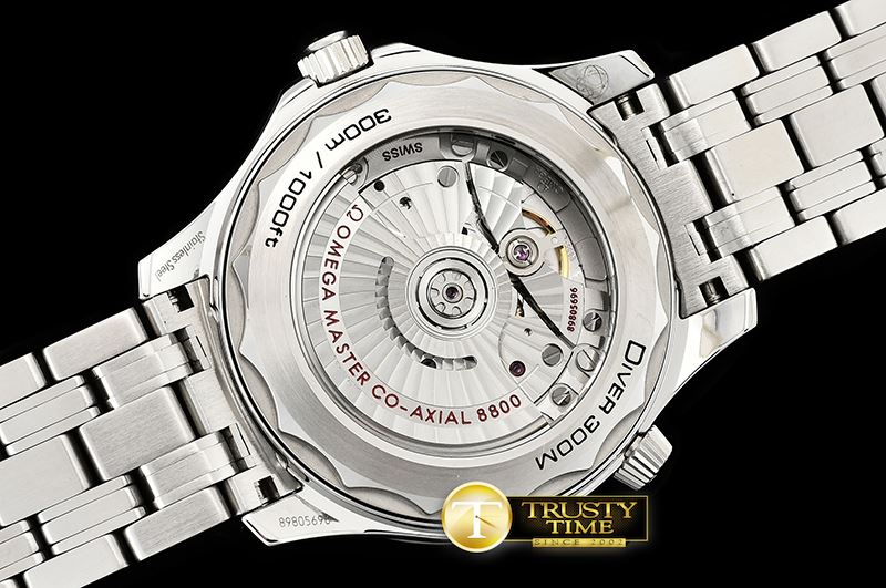 오메가 Seamaster 300m Basel 2018 SS/SS Black VSF Asia 8800 -OMG0562