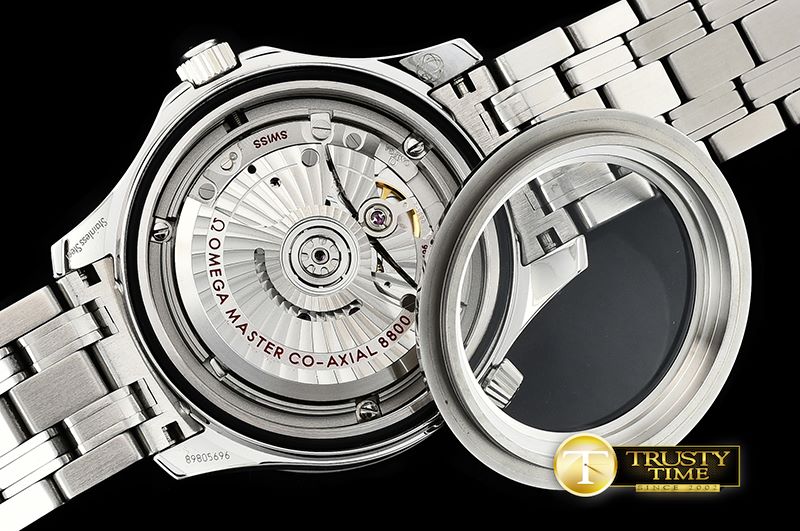 오메가 Seamaster 300m Basel 2018 SS/SS Black VSF Asia 8800 -OMG0562