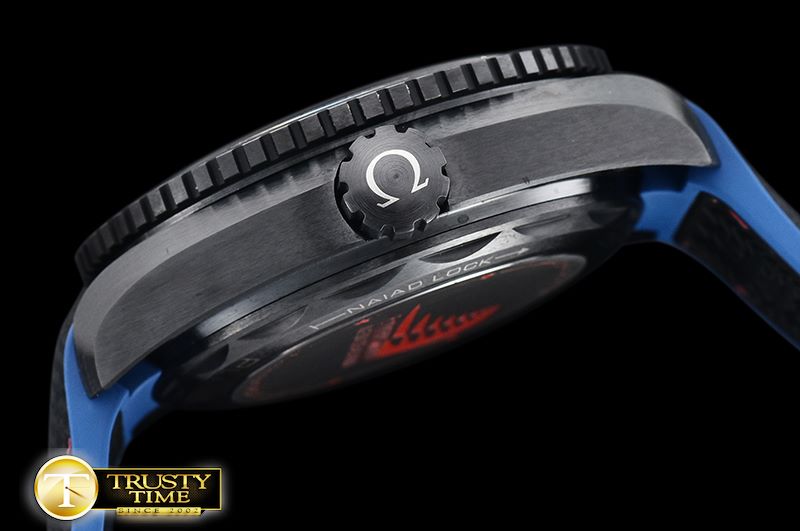 오메가 Planet Ocean 45.5mm America Cup CER/NY Blk VSF A8906 -OMG0587