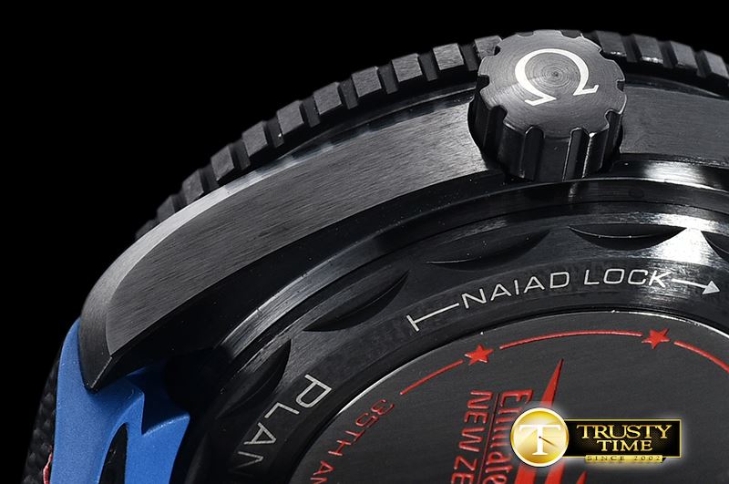 오메가 Planet Ocean 45.5mm America Cup CER/NY Blk VSF A8906 -OMG0587