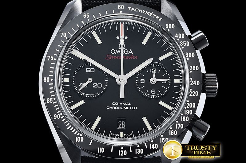 오메가 Speedmaster DSOM Black CER/NY Blk OMF A7750 -OMG0588B