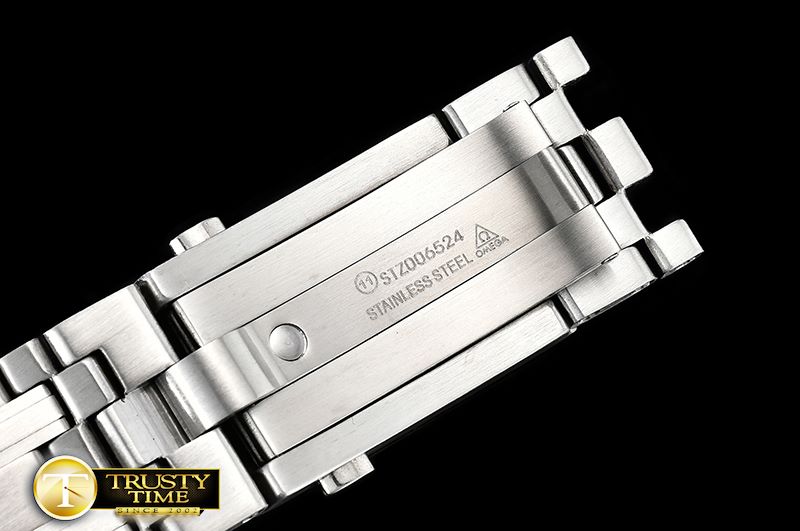 오메가 Seamaster Commander 007 SS/SS White BP Asia 2836 Mod -OMG0590