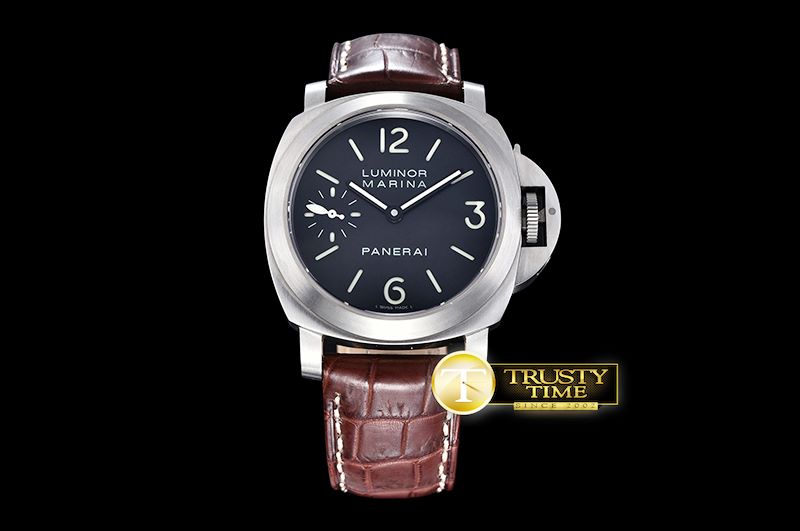 파네라이 PAM177N TI/LE Black (Croc) HF Asia 6497 21600bph -PN177NLE2