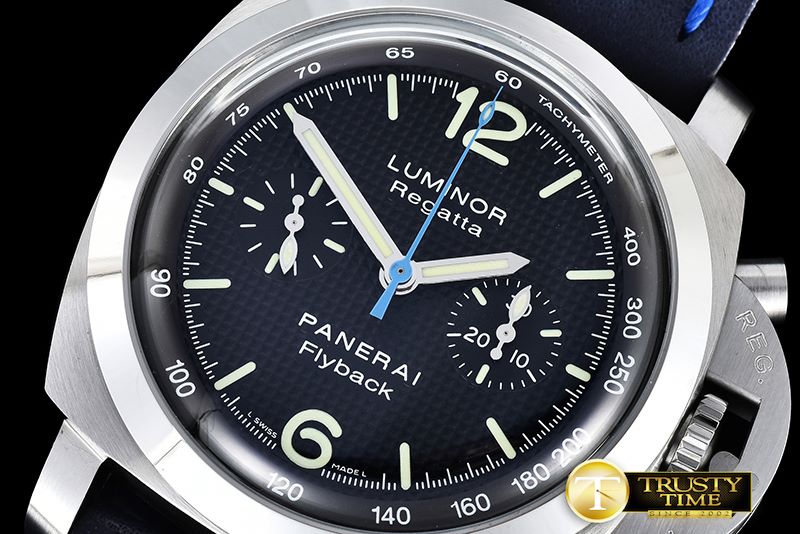 파네라이 PAM253 Luminor Regatta Flyback SS/LE Black HF A7750 -PN253ILE