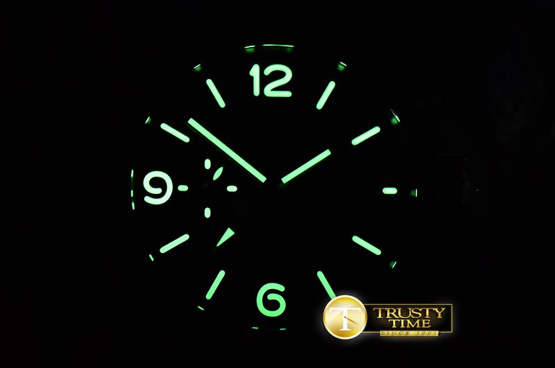 파네라이 PAM320 M Luminor GMT SS/RU Black VSF V2 P9001 Mod -PN320MRU1