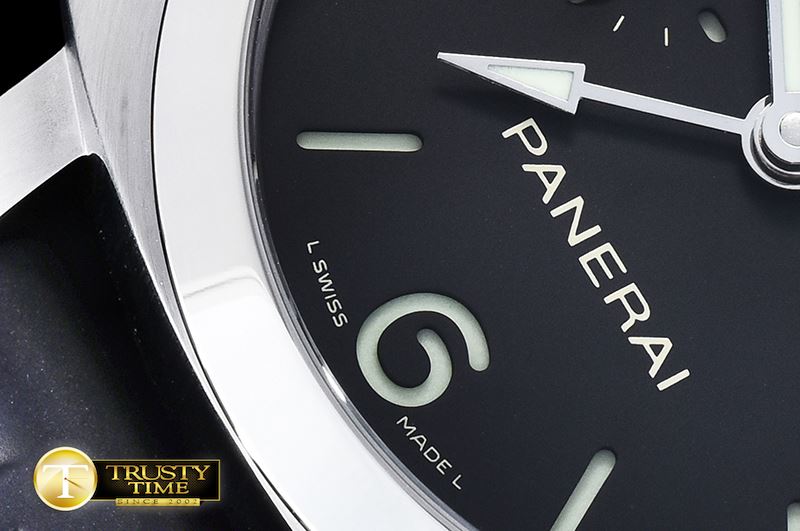파네라이 PAM320 M Luminor GMT SS/RU Black VSF V2 P9001 Mod -PN320MRU1