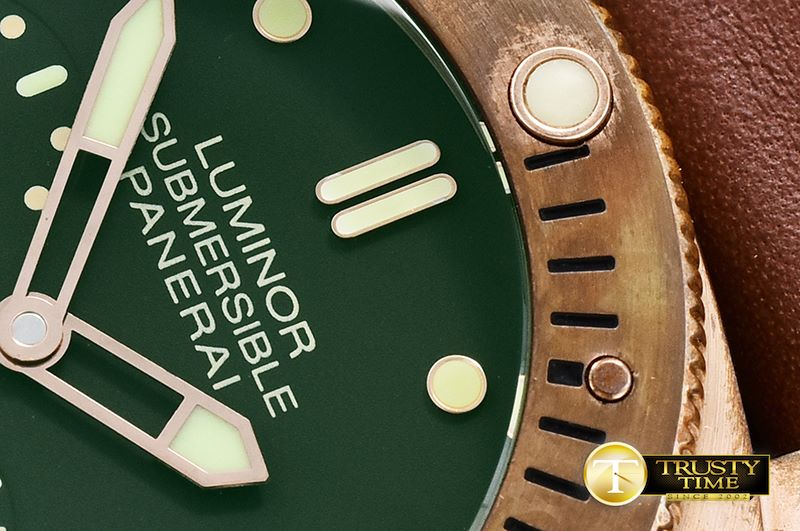파네라이 PAM507P Bronzo Power Reserve CP/LE V6F Green SG 23J -PN507V6LE
