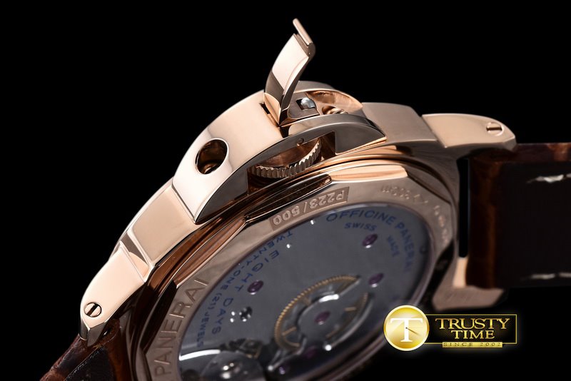 파네라이 Pam 511 8 Days RG/LE Black A6497/P5000 21600bph -PN511LE2