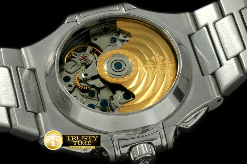 파텍필립 Nautilis Chrono SS/SS Black A7750 -PP0135B