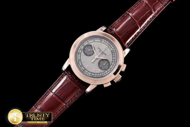 파텍필립 Classic 5070P Chrono RG/LE Gray Venue 75 -PP0194A