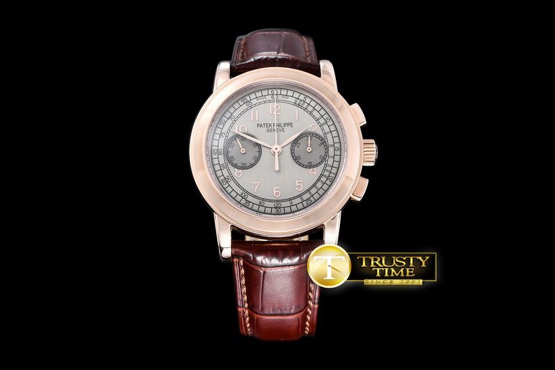 파텍필립 Classic 5070P Chrono RG/LE Gray Venue 75 -PP0194A