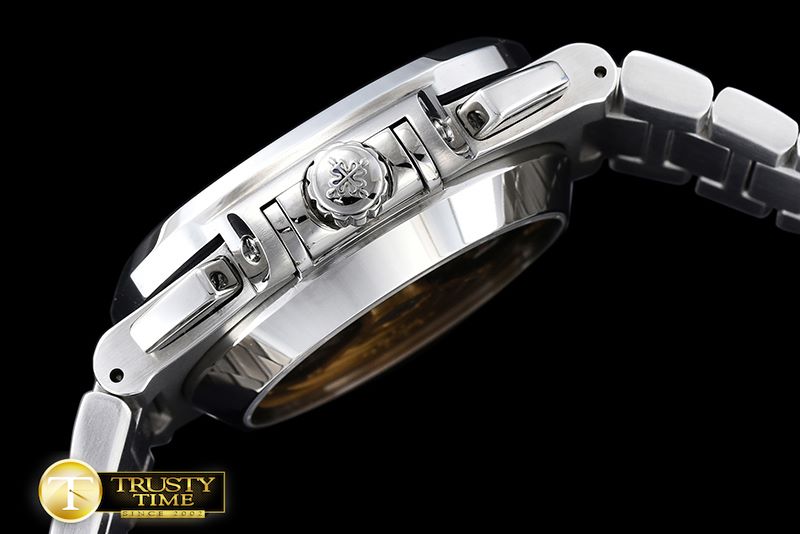 파텍필립 5980 Nautilis Chrono SS/SS White BP A7750 -PP0200B