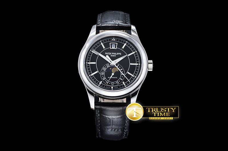 파텍필립 Annual Calendar MoonPhase 5205G Black MY9015 Cal324 -PP0209B