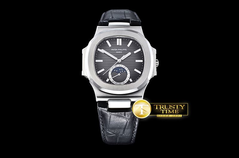 파텍필립 Nautilus MoonPhase SS/LE Black MY9015 -PP0211C